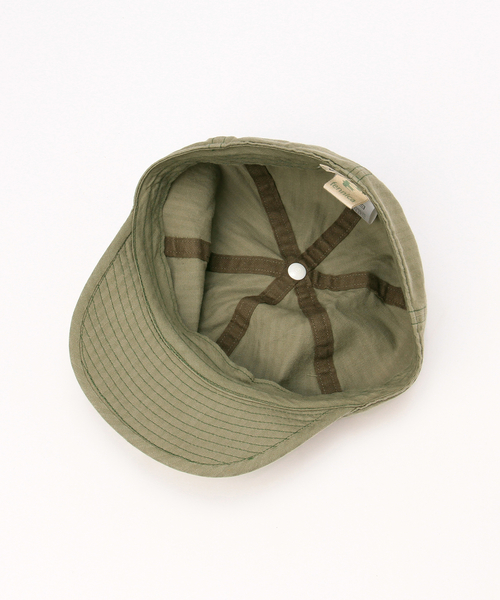 fennica（フェニカ）の「cableami × fennica / ＜Women's＞別注 ミリタリーキャップ（キャップ・レディース・その他1/ブルー/オリーブ・M(57cm)）」の11枚目の写真