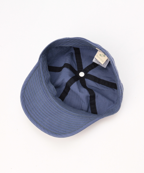 fennica（フェニカ）の「cableami × fennica / ＜Women's＞別注 ミリタリーキャップ（キャップ・レディース・その他1/ブルー/オリーブ・M(57cm)）」の4枚目の写真