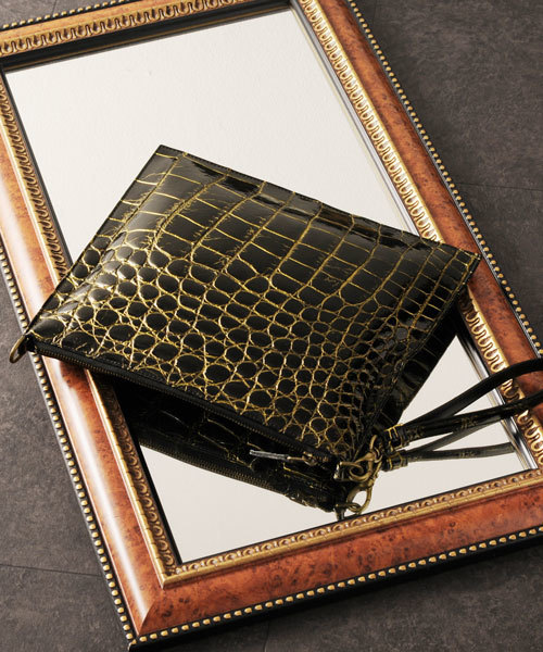 クロコダイルレザークラッチバッグ クラッチバッグ Sankyo Shokai サンキョウショウカイ のファッション通販 Zozotown