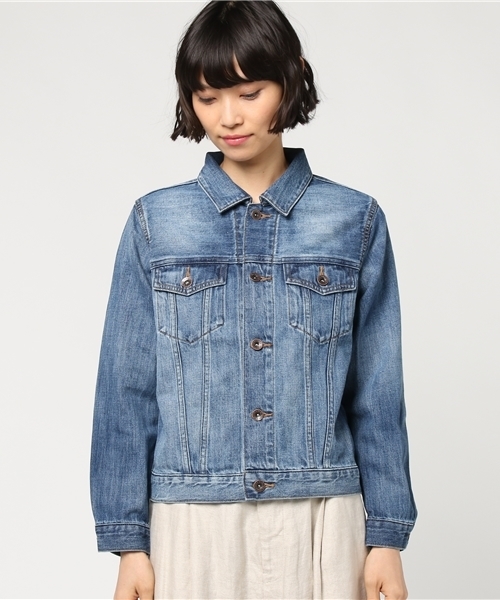 niko and（ニコアンド）の「Gジャン 10OZデニムジャケット