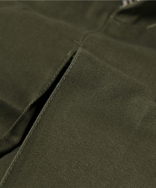 Lilou＆Lily（リルアンドリリー）の「【Lilou＆Lily/リルアンドリリー】 salle de bal別注チノベイカースカート（スカート・レディース・オリーブ/チャコール・38/36）」の5枚目の写真