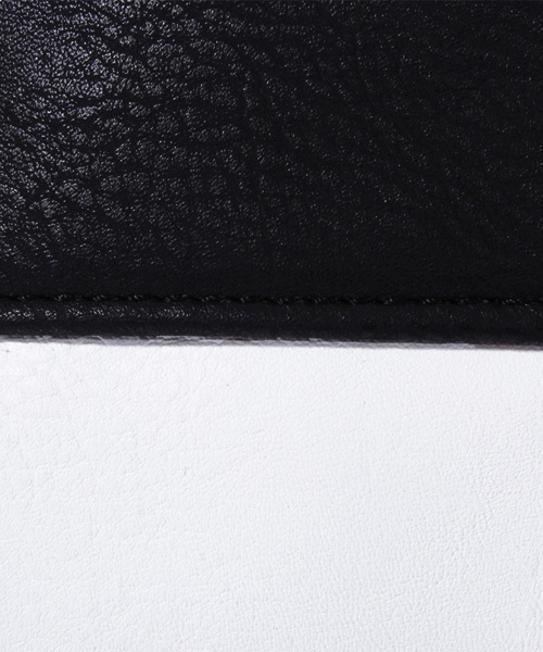 ８(eight)（エイト）の「シンプルな トートバッグ PUレザー（トートバッグ・メンズ・ホワイト/ブラック/ブラック×ホワイト・FREE）」の12枚目の写真