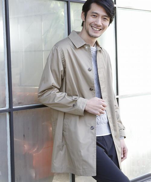 coen（コーエン）の「TCステンカラーコート（ステンカラーコート・メンズ・ベージュ/ネイビー・X-LARGE/MEDIUM/SMALL/LARGE）」の16枚目の写真