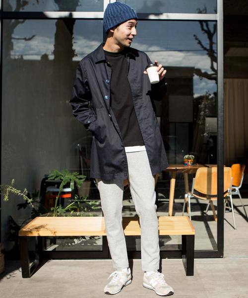 coen（コーエン）の「TCステンカラーコート（ステンカラーコート・メンズ・ベージュ/ネイビー・X-LARGE/MEDIUM/SMALL/LARGE）」の4枚目の写真