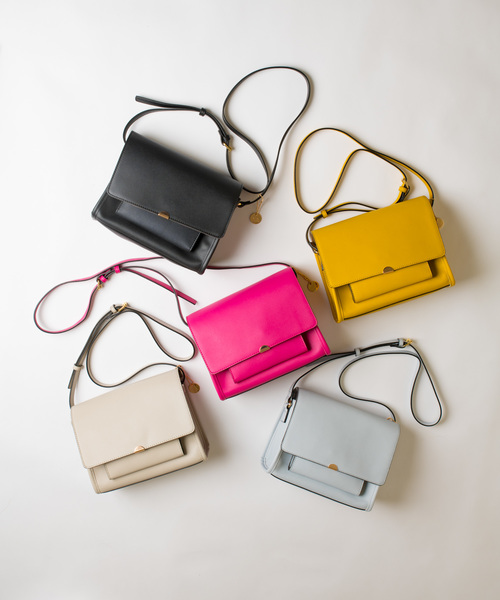 Rewde（ルゥデ）の「ｼｮﾙﾀﾞｰﾊﾞｯｸﾞ（8R18-816001）（ショルダーバッグ・レディース・ホワイト/サックスブルー/ブラック/イエロー/ピンク・FREE）」の10枚目の写真