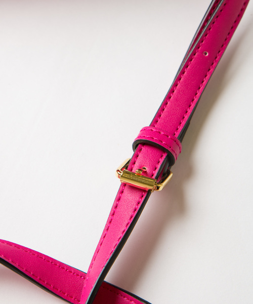 Rewde（ルゥデ）の「ｼｮﾙﾀﾞｰﾊﾞｯｸﾞ（8R18-816001）（ショルダーバッグ・レディース・ホワイト/サックスブルー/ブラック/イエロー/ピンク・FREE）」の9枚目の写真