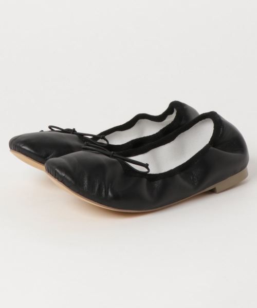 mio notis（ミオノティス）の「甲深ボロネーゼバレエ（バレエシューズ・レディース・レオパード/ピンク/アイボリー/ブラック/レッド・35/36/37/38/39）」の11枚目の写真