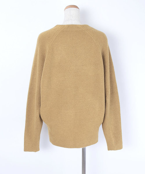 UR'S（ユアーズ）の「Vﾈｯｸｺｸｰﾝﾆｯﾄﾌﾟﾙｵｰﾊﾞｰ（ニット/セーター・レディース・ブラック/ベージュ/パープル/オフホワイト/マスタード/ラベンダー/杢グレー/ピンク系その他・FREE）」の12枚目の写真