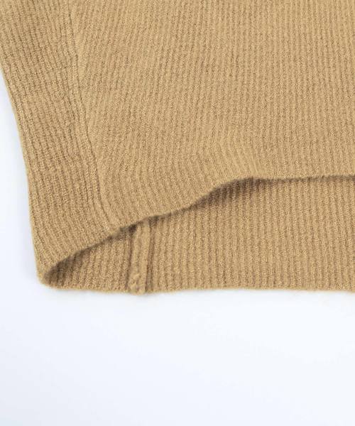 UR'S（ユアーズ）の「Vﾈｯｸｺｸｰﾝﾆｯﾄﾌﾟﾙｵｰﾊﾞｰ（ニット/セーター・レディース・ブラック/ベージュ/パープル/オフホワイト/マスタード/ラベンダー/杢グレー/ピンク系その他・FREE）」の16枚目の写真