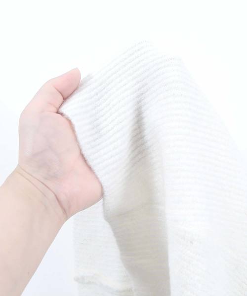 UR'S（ユアーズ）の「Vﾈｯｸｺｸｰﾝﾆｯﾄﾌﾟﾙｵｰﾊﾞｰ（ニット/セーター・レディース・ブラック/ベージュ/パープル/オフホワイト/マスタード/ラベンダー/杢グレー/ピンク系その他・FREE）」の17枚目の写真