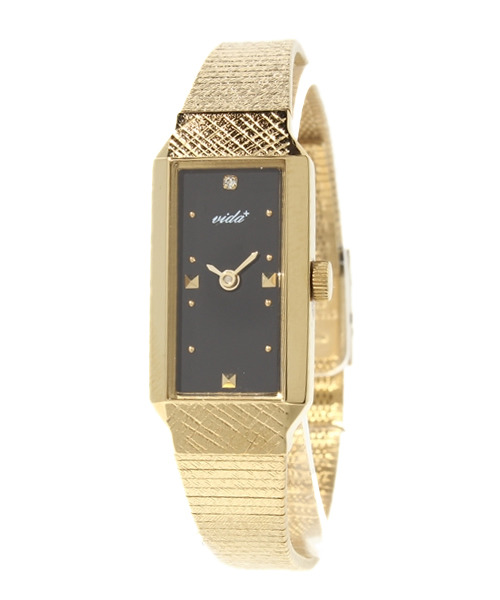 BEAUTY&YOUTH UNITED ARROWS(ビューティーアンドユースユナイテッドアローズ)の「BYTF VIDA+ ゴールドウォッチ ◆(アナログ腕時計・レディース・ゴールド/ブラック・フリー)」の2枚目の写真