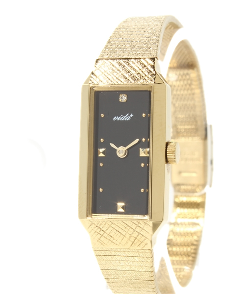 BEAUTY&YOUTH UNITED ARROWS(ビューティーアンドユースユナイテッドアローズ)の「BYTF VIDA+ ゴールドウォッチ ◆(アナログ腕時計・レディース・ゴールド/ブラック・フリー)」の5枚目の写真