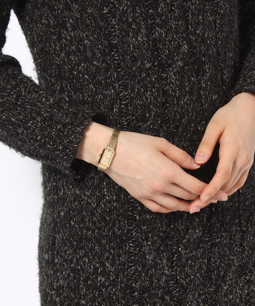 BEAUTY&YOUTH UNITED ARROWS(ビューティーアンドユースユナイテッドアローズ)の「BYTF VIDA+ ゴールドウォッチ ◆(アナログ腕時計・レディース・ゴールド/ブラック・フリー)」の7枚目の写真