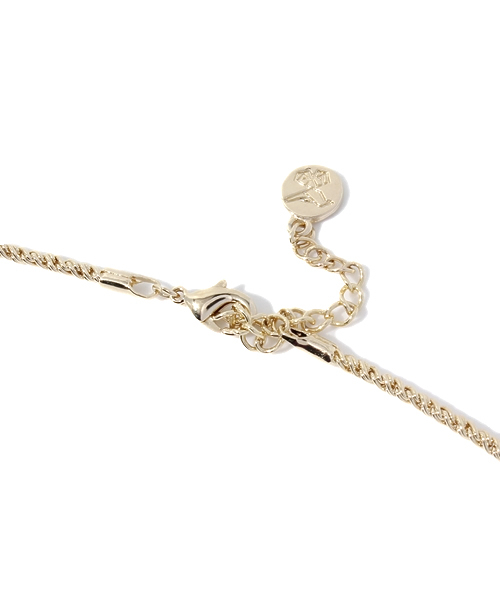 ROPE' PICNIC PASSAGE（ロペピクニックパサージュ）の「ツイストチェーンリボンネックレス（ネックレス・レディース・ゴールド/ホワイトゴールド・FREE）」の5枚目の写真