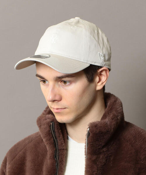 NEW ERA(ニューエラ)の「【別注】 <NEW ERA> SMALL LOGO CAP/キャップ ◆(キャップ・メンズ・オリーブ/ベージュ/ネイビー・FREE)」の4枚目の写真