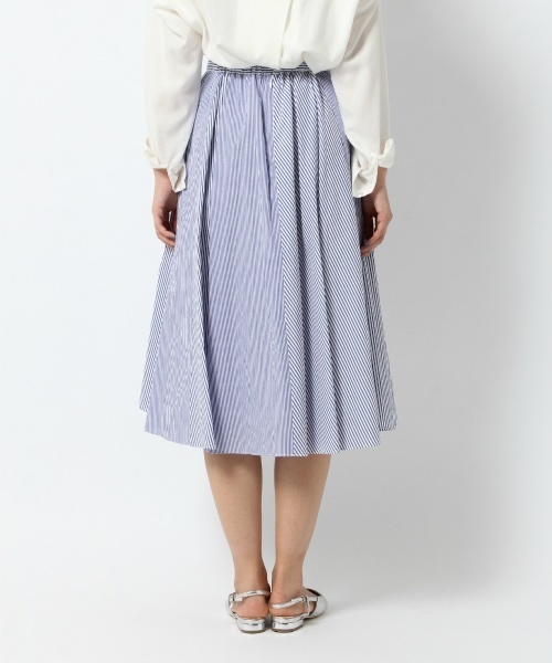 laboratory work（ラボラトリーワーク）の「２柄コンビミディースカート（スカート・レディース・ブラック/グレー/ブルー・MEDIUM）」の9枚目の写真