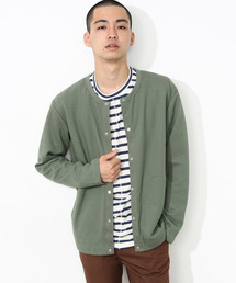 ADAM ET ROPE' | Wフェイスライトスウェットカーディガン(カーディガン/ボレロ)