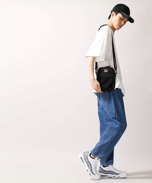 BEN DAVIS（ベンデイビス）の「WEGO/BEN DAVIS メッシュポケットショルダーバッグ（ショルダーバッグ・メンズ・ブラック/ピンク/ブルー/ベージュ/パープル・FREE）」の9枚目の写真