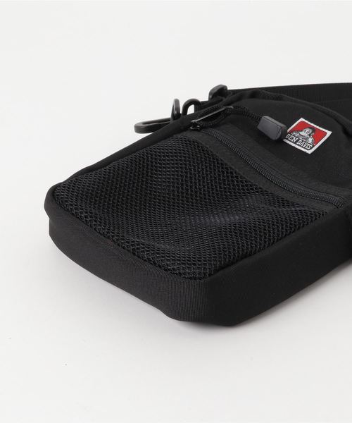 BEN DAVIS（ベンデイビス）の「WEGO/BEN DAVIS メッシュポケットショルダーバッグ（ショルダーバッグ・メンズ・ブラック/ピンク/ブルー/ベージュ/パープル・FREE）」の7枚目の写真