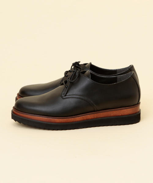 BEAUTY&YOUTH UNITED ARROWS（ビューティーアンドユースユナイテッドアローズ）の「BY∴フェイクレザーレースアップシューズ（その他シューズ・レディース・ブラック/ホワイト・38/37h/36h/36/35h/37）」の9枚目の写真