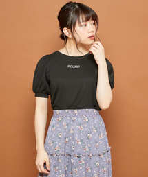 OLIVE des OLIVE | 刺繍 パフT(Tシャツ/カットソー)