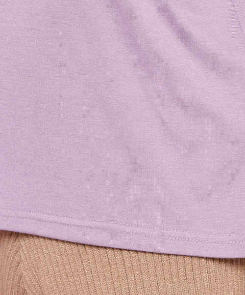 OLIVE des OLIVE（オリーブデオリーブ）の「刺繍 パフT（Tシャツ/カットソー・レディース・ホワイト/ブラック/パープル/ボルドー・FREE）」の13枚目の写真