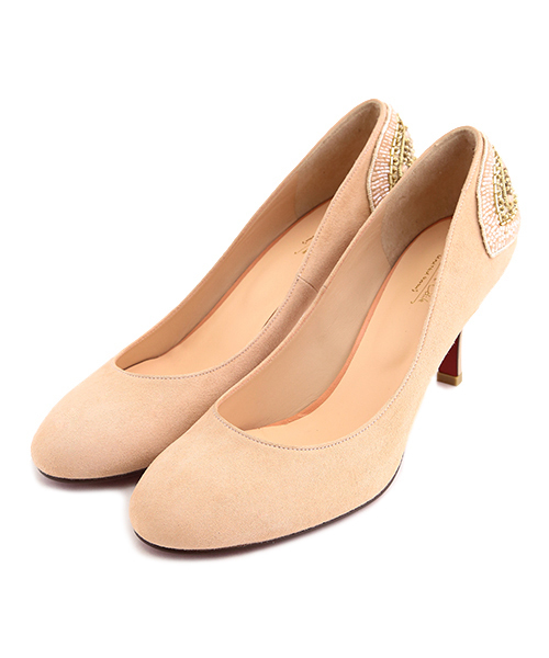 ODETTE E ODILE（オデットエオディール）の「オデット エ オディール/O ﾊﾞｯｸBIJ PS70∞ パンプス/0912/ch（パンプス・レディース・ブラック/ライトグレー/ライトピンク/レッド/ゴールド・22cm/22.5cm/23cm/23.5cm/24cm/24.5cm/25cm/21.5㎝）」の6枚目の写真