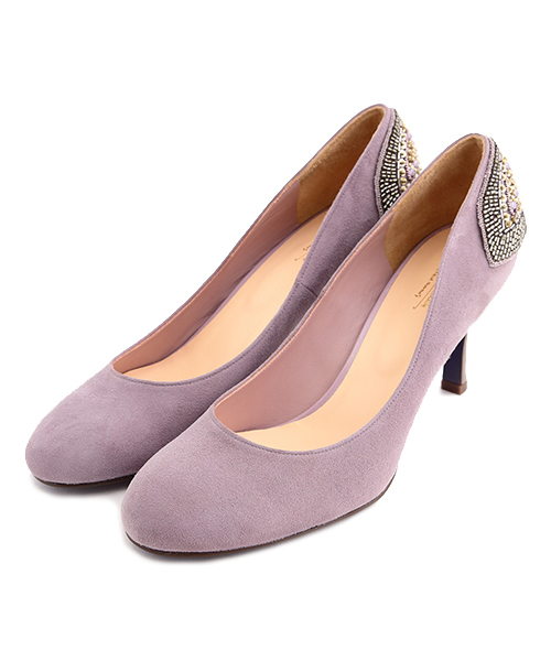 ODETTE E ODILE（オデットエオディール）の「オデット エ オディール/O ﾊﾞｯｸBIJ PS70∞ パンプス/0912/ch（パンプス・レディース・ブラック/ライトグレー/ライトピンク/レッド/ゴールド・22cm/22.5cm/23cm/23.5cm/24cm/24.5cm/25cm/21.5㎝）」の4枚目の写真