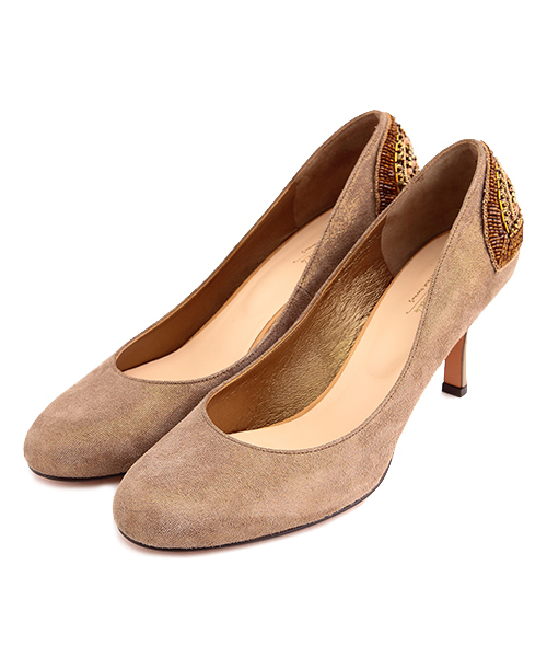 ODETTE E ODILE（オデットエオディール）の「オデット エ オディール/O ﾊﾞｯｸBIJ PS70∞ パンプス/0912/ch（パンプス・レディース・ブラック/ライトグレー/ライトピンク/レッド/ゴールド・22cm/22.5cm/23cm/23.5cm/24cm/24.5cm/25cm/21.5㎝）」の10枚目の写真