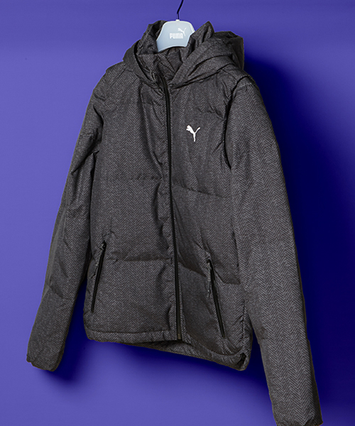 PUMA(プーマ)の「ダウンジャケット - modern lifestyle(ダウンジャケット/コート・メンズ・ブラック/ネイビー/レッド・LARGE/MEDIUM/O/SMALL/XO)」の2枚目の写真