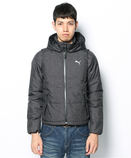 PUMA(プーマ)の「ダウンジャケット - modern lifestyle(ダウンジャケット/コート・メンズ・ブラック/ネイビー/レッド・LARGE/MEDIUM/O/SMALL/XO)」の4枚目の写真