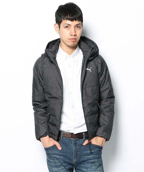 PUMA(プーマ)の「ダウンジャケット - modern lifestyle(ダウンジャケット/コート・メンズ・ブラック/ネイビー/レッド・LARGE/MEDIUM/O/SMALL/XO)」の7枚目の写真