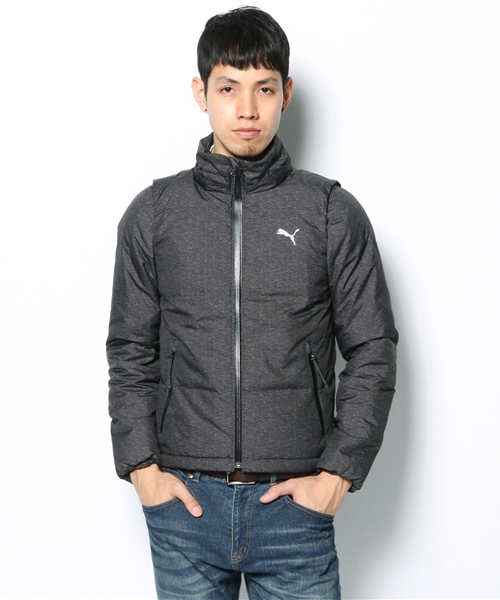 PUMA(プーマ)の「ダウンジャケット - modern lifestyle(ダウンジャケット/コート・メンズ・ブラック/ネイビー/レッド・LARGE/MEDIUM/O/SMALL/XO)」の13枚目の写真