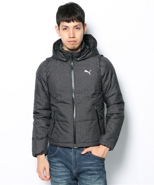 PUMA(プーマ)の「ダウンジャケット - modern lifestyle(ダウンジャケット/コート・メンズ・ブラック/ネイビー/レッド・LARGE/MEDIUM/O/SMALL/XO)」の19枚目の写真