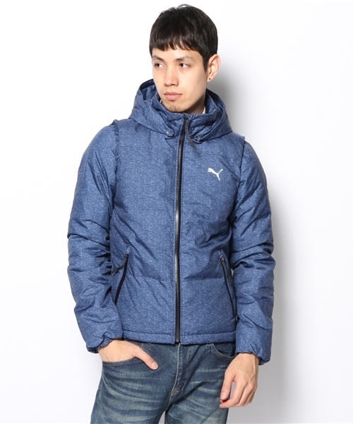 PUMA(プーマ)の「ダウンジャケット - modern lifestyle(ダウンジャケット/コート・メンズ・ブラック/ネイビー/レッド・LARGE/MEDIUM/O/SMALL/XO)」の20枚目の写真