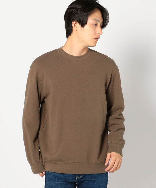 SBTRACT(サブトラクト)の「【Begin11月号掲載】SBTRACT: ファイン ストレッチ スウェット(スウェット・メンズ・ブラック/ブラウン/カーキ・LARGE/SMALL/MEDIUM)」の2枚目の写真