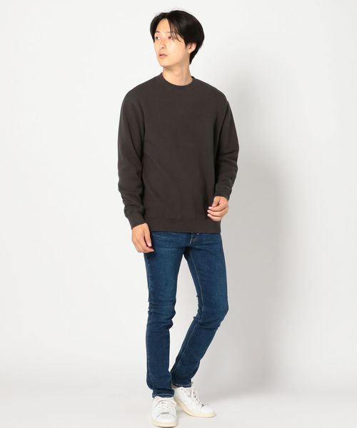 SBTRACT(サブトラクト)の「【Begin11月号掲載】SBTRACT: ファイン ストレッチ スウェット(スウェット・メンズ・ブラック/ブラウン/カーキ・LARGE/SMALL/MEDIUM)」の6枚目の写真
