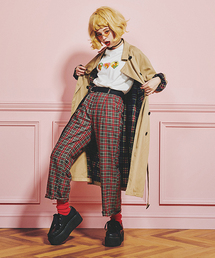 PUNYUS | タータンチェックパンツ(その他パンツ)