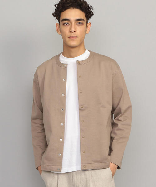 BEAUTY&YOUTH UNITED ARROWS（ビューティーアンドユースユナイテッドアローズ）の「BY 8ボタン カーディガン（カーディガン/ボレロ・メンズ・ブラック/オリーブ/ベージュ・S/XL/M/L）」の2枚目の写真