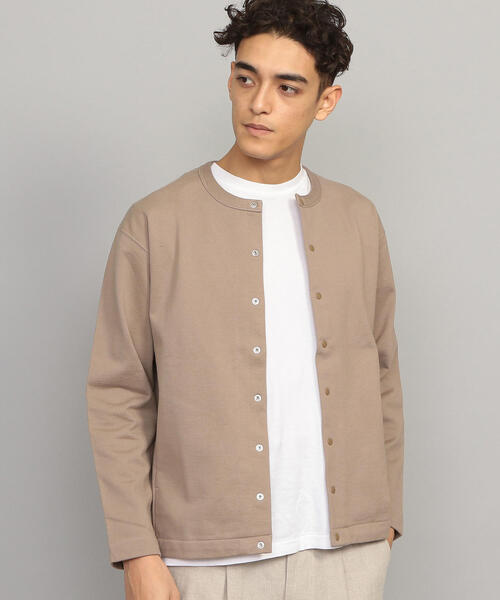 BEAUTY&YOUTH UNITED ARROWS（ビューティーアンドユースユナイテッドアローズ）の「BY 8ボタン カーディガン（カーディガン/ボレロ・メンズ・ブラック/オリーブ/ベージュ・S/XL/M/L）」の6枚目の写真