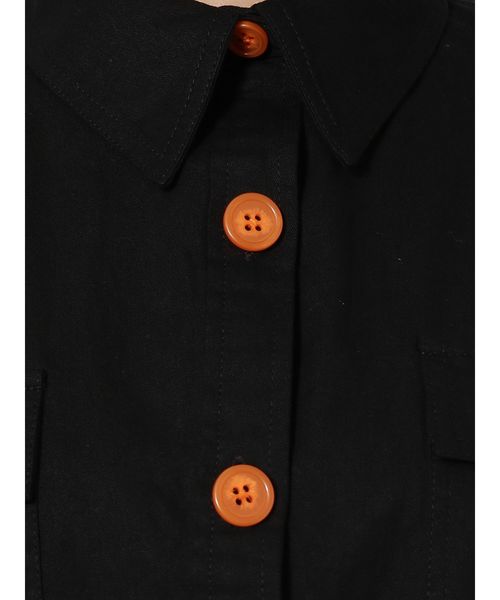 jouetie（ジュエティ）の「ミリタリーミニワンピース（ワンピース・レディース・ブラック/ベージュ/カーキ・MEDIUM）」の11枚目の写真