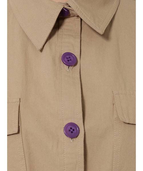 jouetie（ジュエティ）の「ミリタリーミニワンピース（ワンピース・レディース・ブラック/ベージュ/カーキ・MEDIUM）」の13枚目の写真