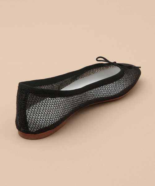 ADAM ET ROPE'（アダムエロペ）の「チュールバレエシューズ（バレエシューズ・レディース・ブラック/シルバー・22.5cm/23.0cm/23.5cm/24.0cm/24.5cm）」の9枚目の写真