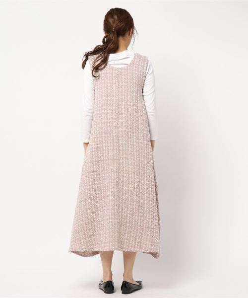 ベルちゃん⭐︎marvel 完売商品 ツイードワンピース バレッタ付き 楽天市場】Leur Getter / Elegant Flower キャミワンピース