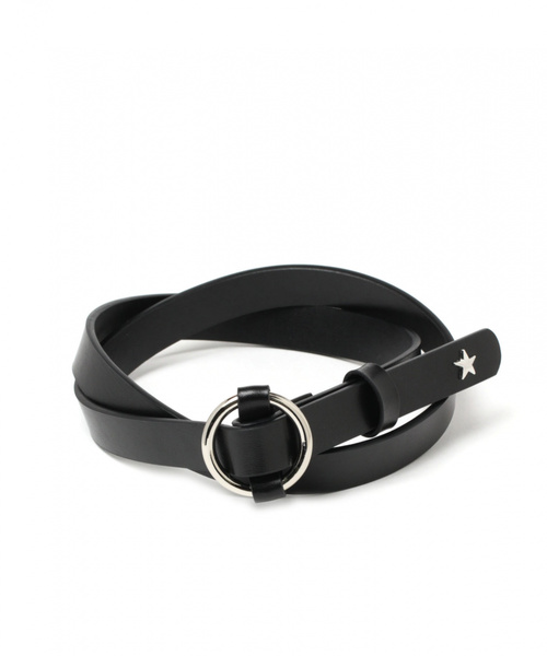 niko and...（ニコアンド）の「オリジナルスタッズベルト（ベルト・レディース・ブラウン/ブラック/アイボリー・0）」の2枚目の写真