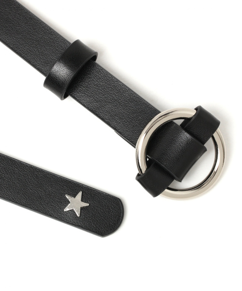 niko and...（ニコアンド）の「オリジナルスタッズベルト（ベルト・レディース・ブラウン/ブラック/アイボリー・0）」の5枚目の写真