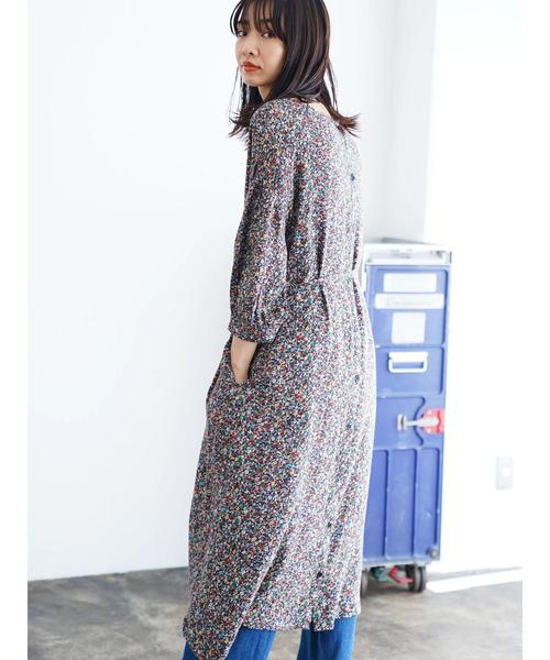 CRAFT STANDARD BOUTIQUE(クラフトスタンダードブティック)の「2WAYジャガードワンピース☆○(ワンピース・レディース・サックスブルー/ネイビー/その他14・FREE)」の3枚目の写真