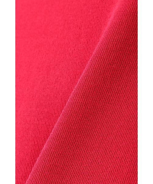 NATURAL BEAUTY BASIC（ナチュラルビューティーベーシック）の「[洗える]フレアスリーブニット（ニット/セーター・レディース・ネイビー/レッド/オフホワイト・MEDIUM）」の12枚目の写真