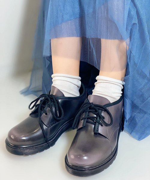 Sugar Sugar シュガーシュガー レースアップレインシューズ