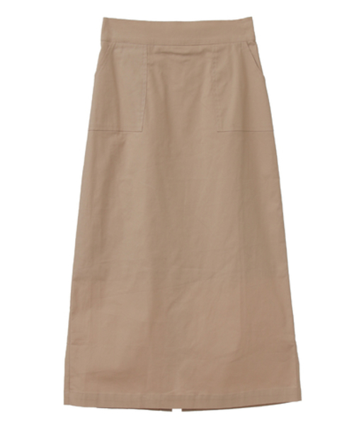 CLANE（クラネ）の「POCKET BASIC SKIRT（スカート・レディース・ブラック/ベージュ/レッド・1/2/0）」の5枚目の写真